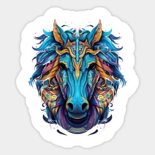 Fantasy Horse Portrait Sticker